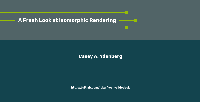 Header image for talk A Fresh Look at Isomorphic Rendering